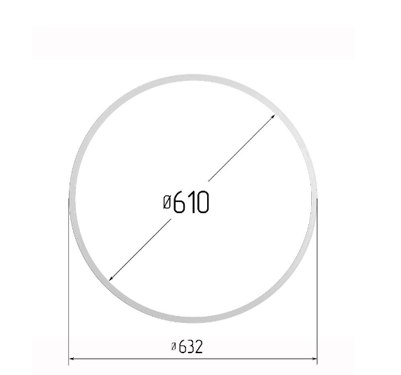 Протекторное кольцо 610мм