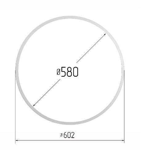 Протекторное кольцо 580мм