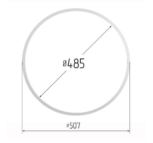 Протекторное кольцо 485мм