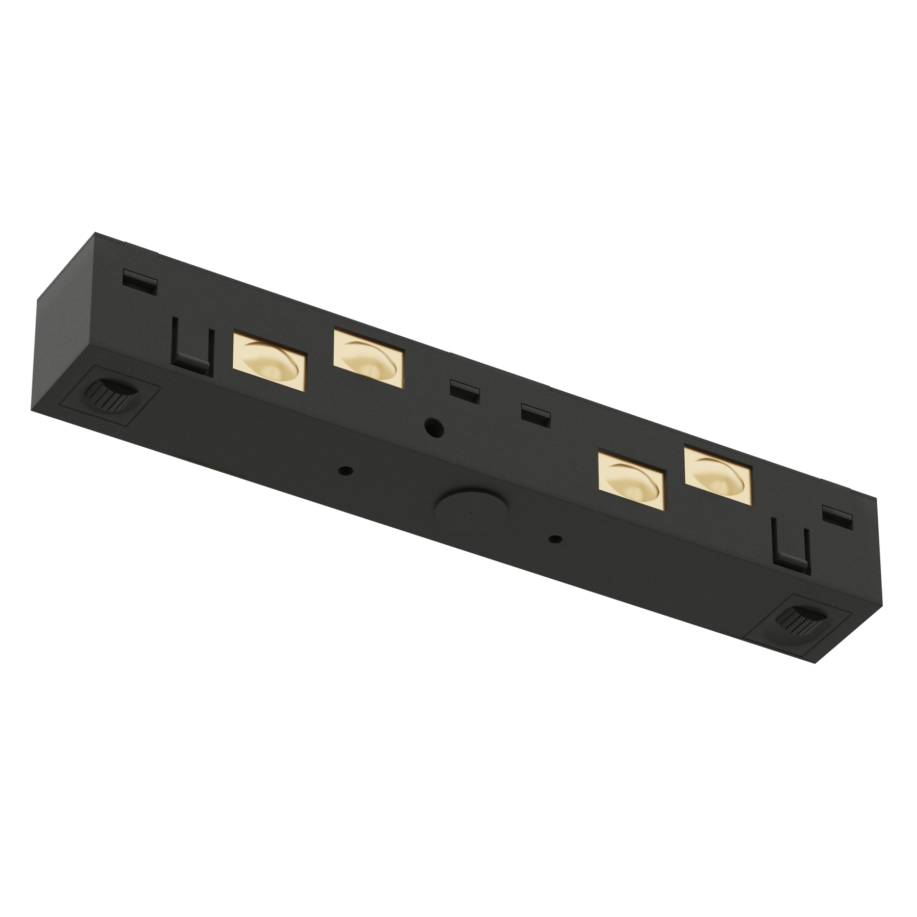 Соединитель 4TRA 48В MAGNETIC прямой для шинопровода MegaLight S15 Black