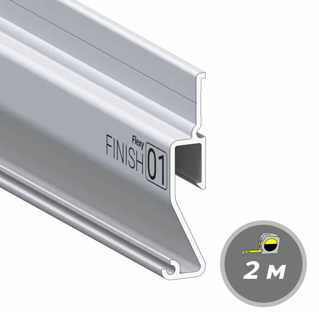 Профиль Flexy FINISH 01 Неокрашенный ПФ 7515