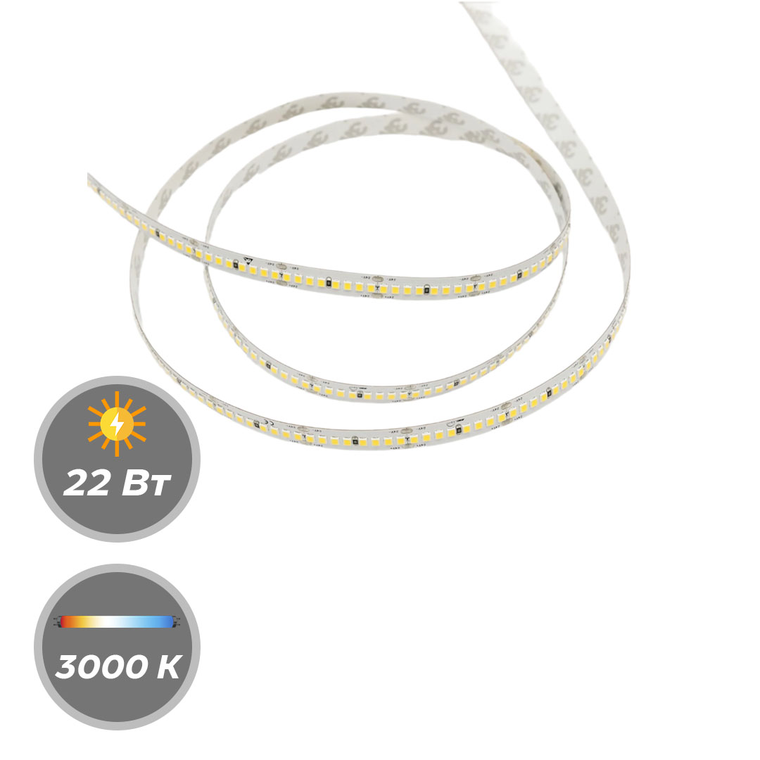 Светодиодная лента М1LIGHT PRO new 2835 22W 24В 252LED/m 2860LM/m 3000К, 4000К, 6000К 5м