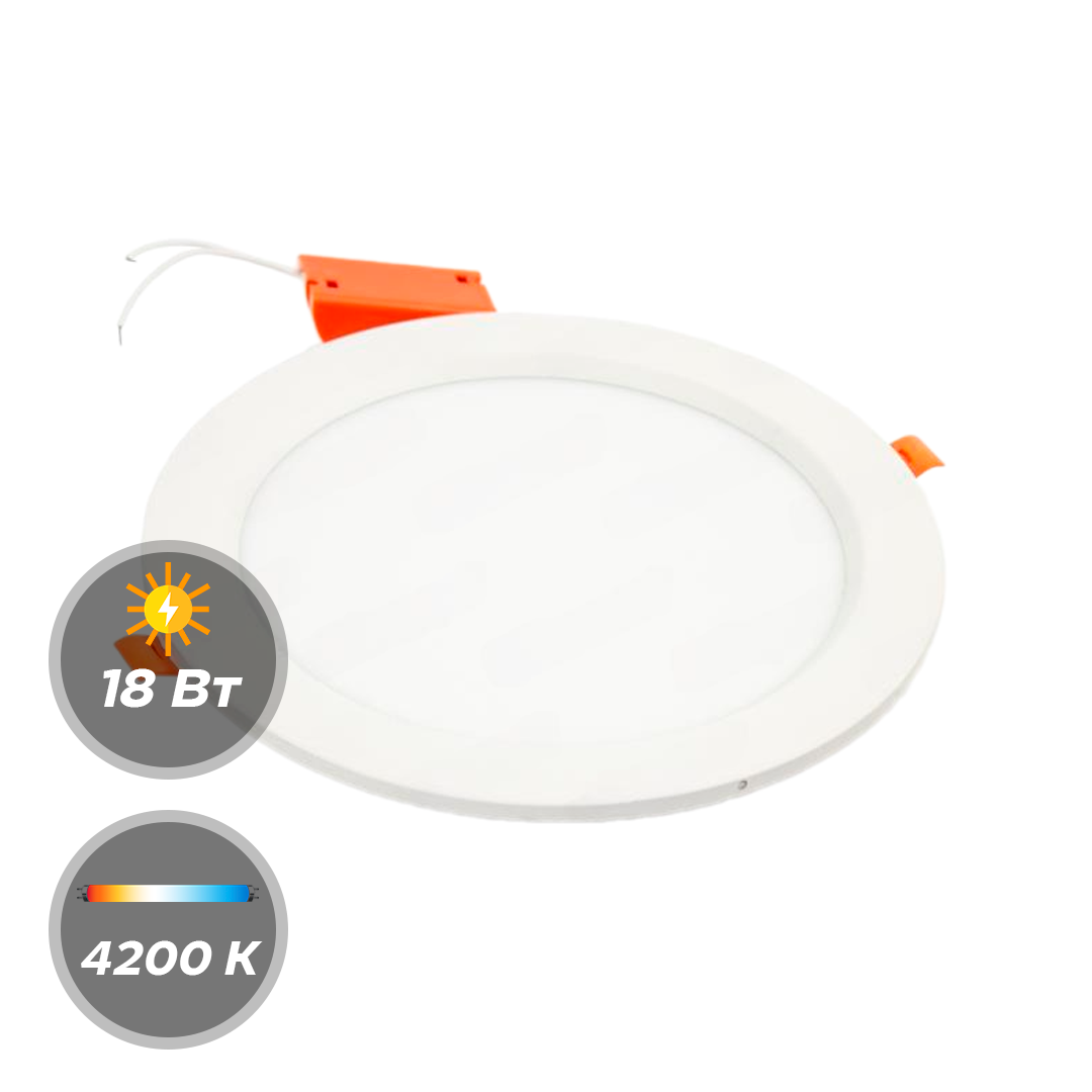 Панель LED CLASSIC 18W 4200К круглая