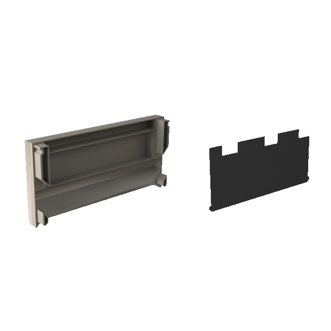 Заглушка Alform X Line ПВХ 3D Gardina X 70