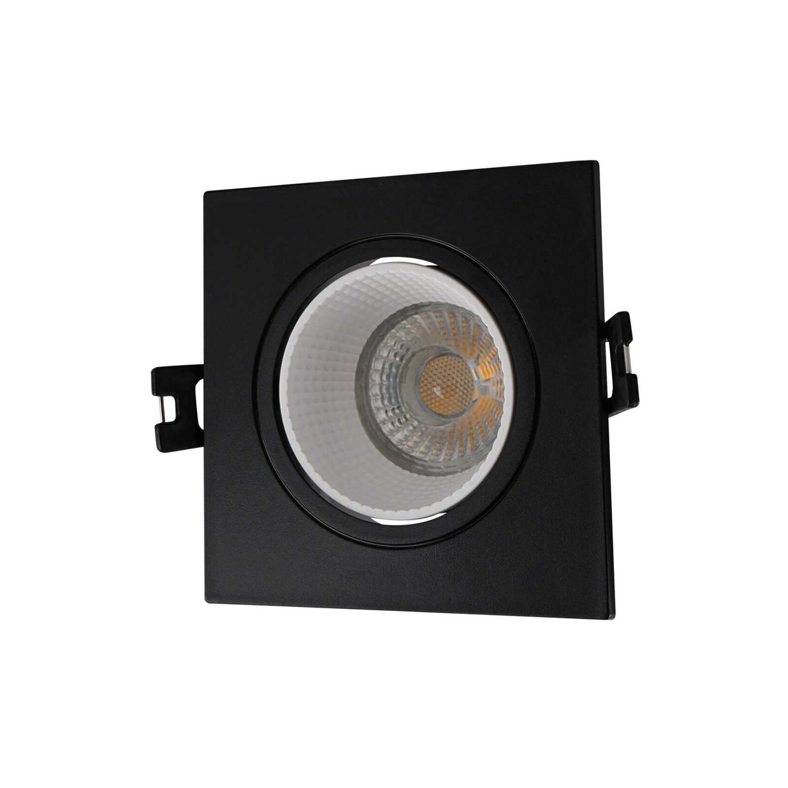 Светильник Denkirs DK3071-BK+WH точечный встраиваемый