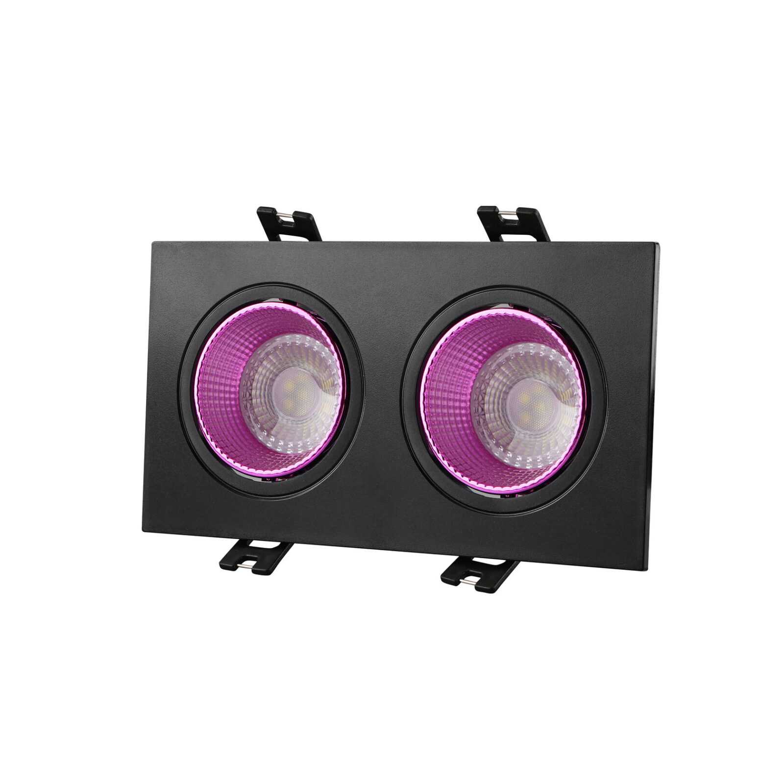 Светильник Denkirs DK3072-BK+PI точечный встраиваемый