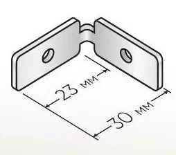 Соединитель 90° PROZET вертикальный