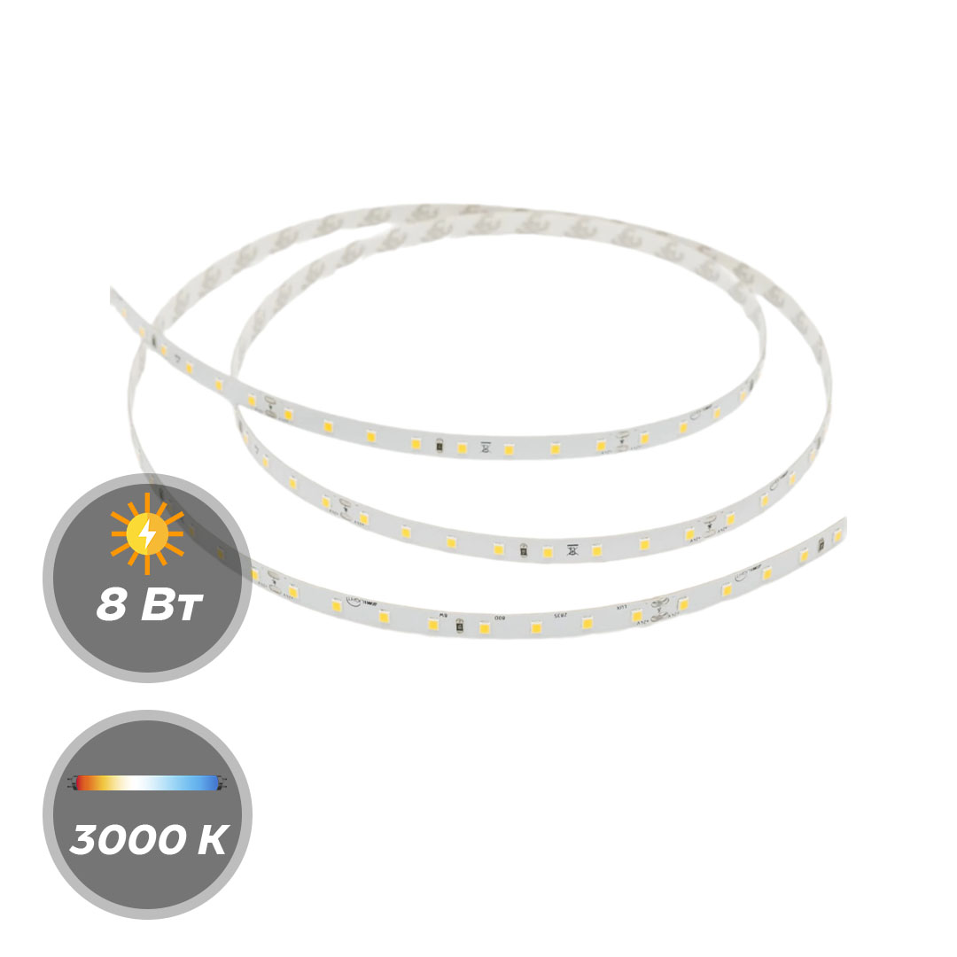 Светодиодная лента М1LIGHT LUX+4L 2835 8W 24В 80LED/m 1280LM/m 3000К, 4000К, 6000К 5м