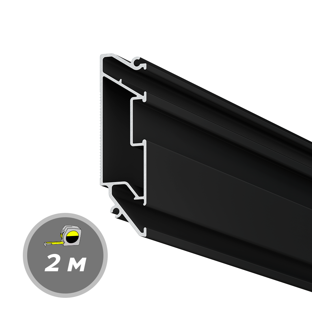 Профиль Alform Alteza Sigma Plus LED Чёрный