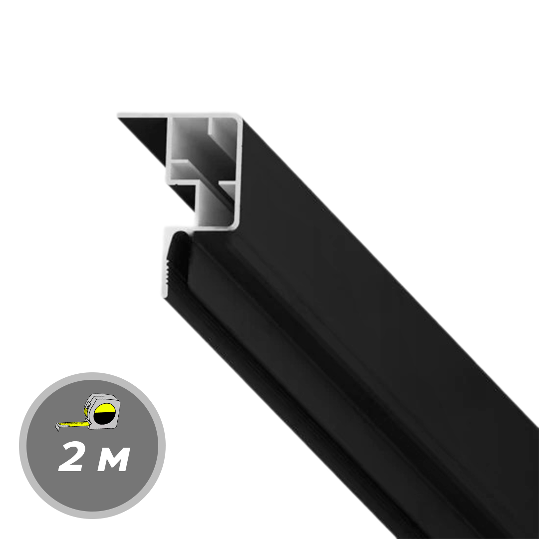 Профиль LumFer Clamp Radium Чёрный