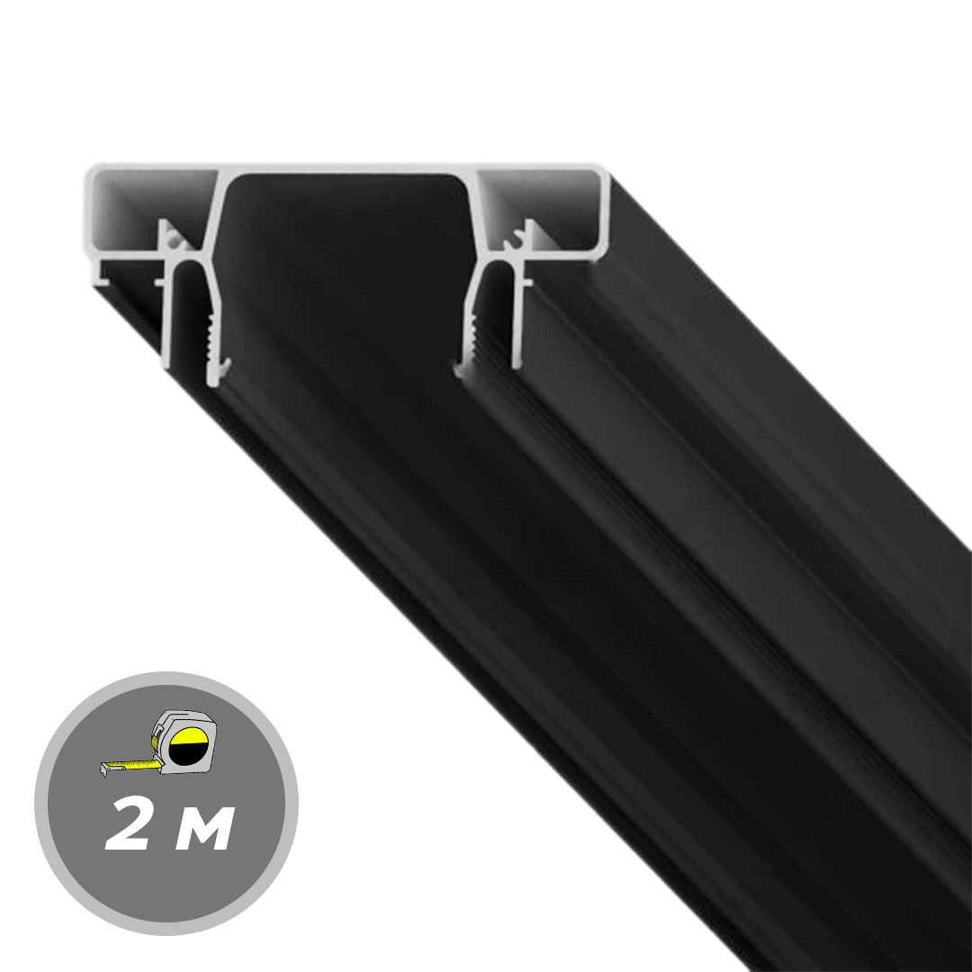 Профиль LumFer Clamp Meduza 35 Чёрный