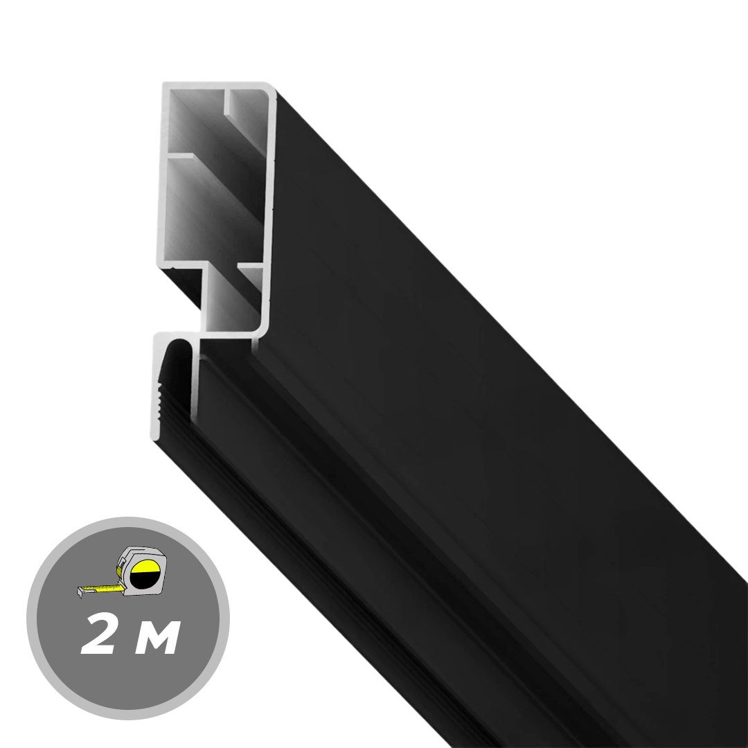 Профиль LumFer Clamp Level LUX 70 Чёрный