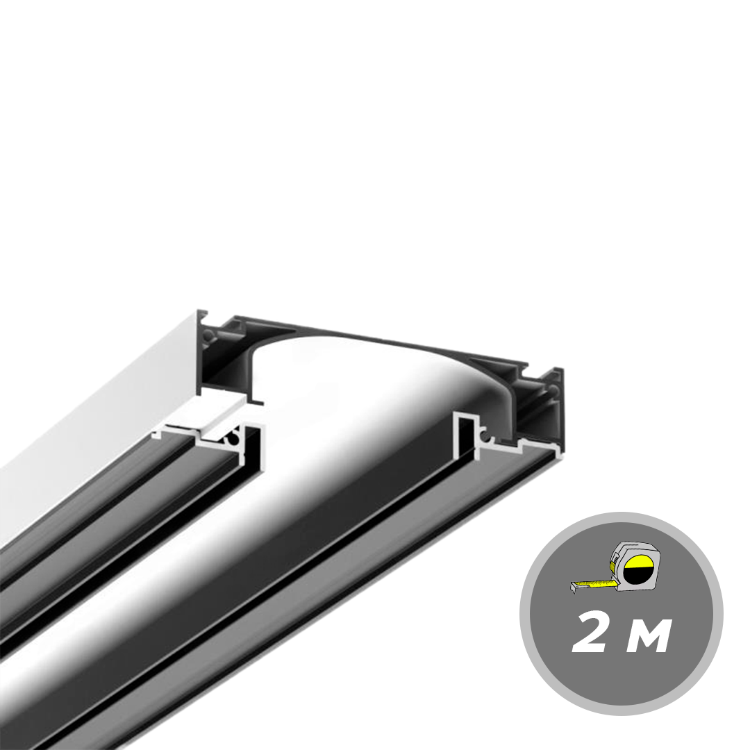 Профиль SLIM 35 Черно-белый