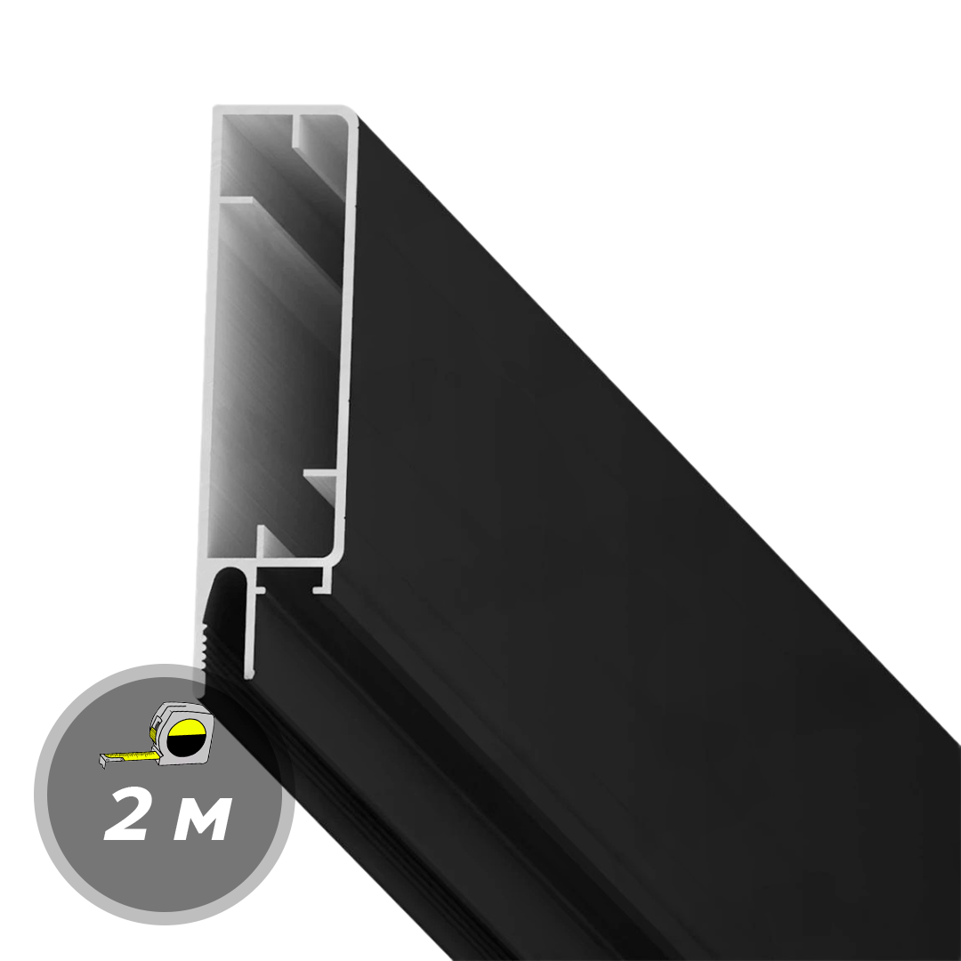 Профиль LumFer Clamp Level 90 Чёрный