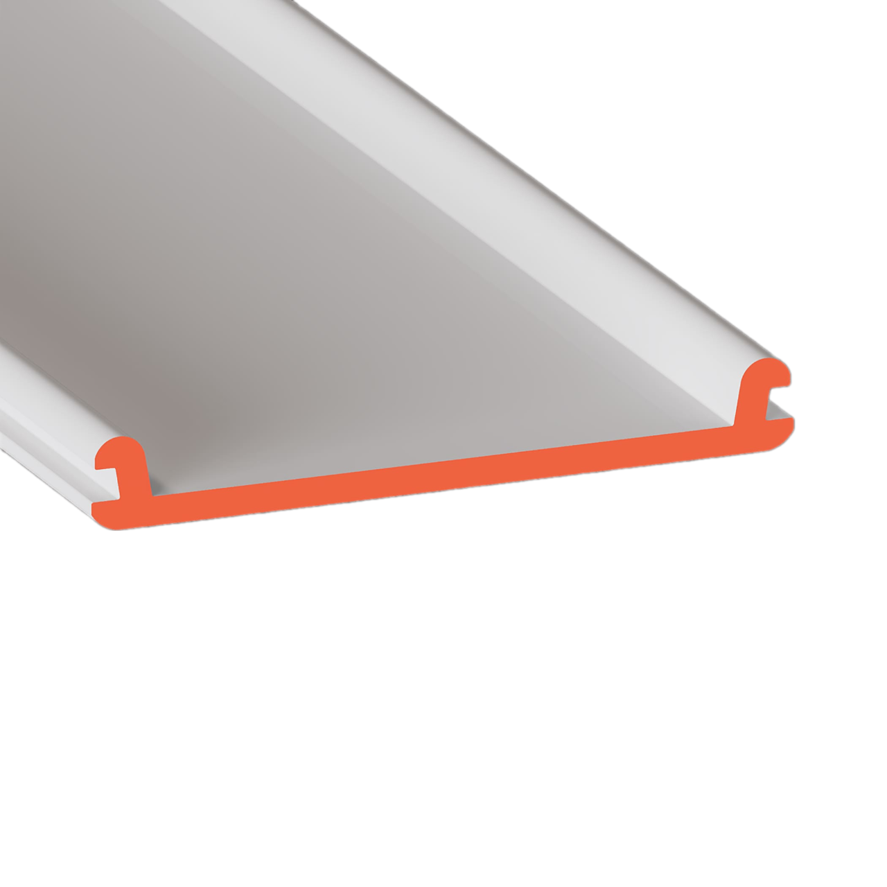 Рассеиватель Flexy PVC 30 мм Белый мягкая 1м