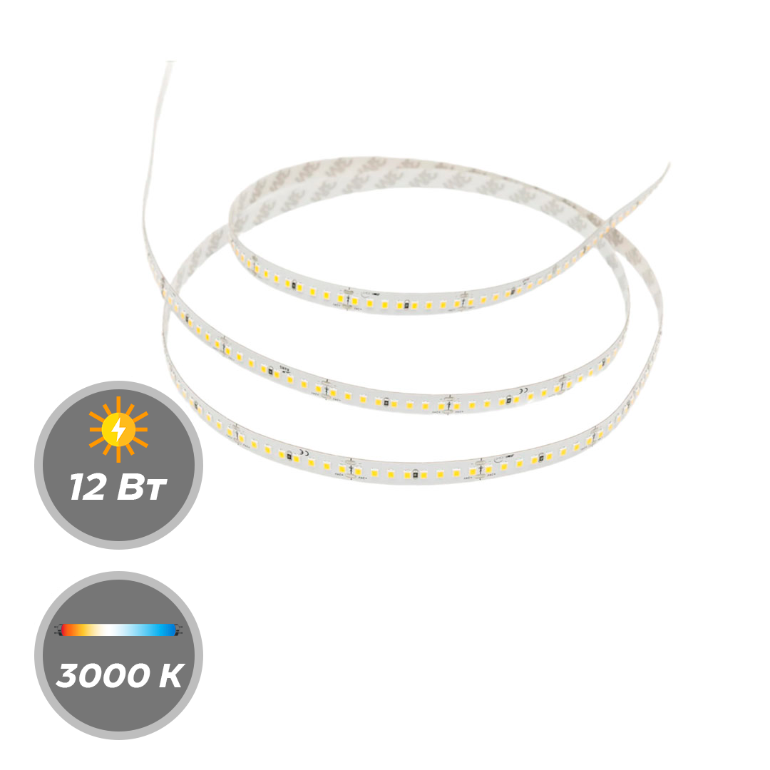 Светодиодная лента М1LIGHT PRO new 2835 12W 24В 140LED/m 1740LM/m 3000К - 4000К 5м