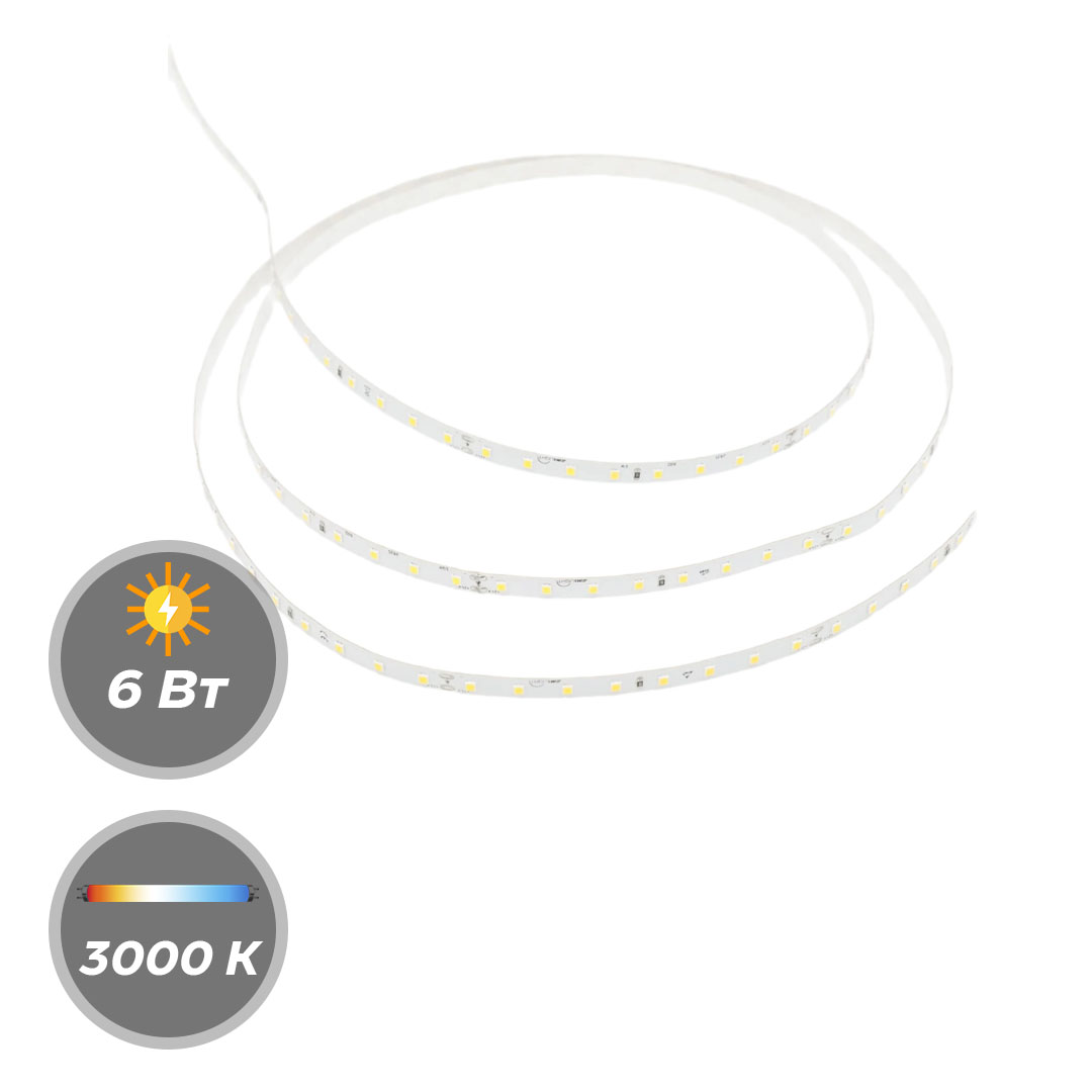 Светодиодная лента М1LIGHT LUX+4L 2835 6W 24В 64LED/m 960LM/m 3000К, 4000К, 6000К 5м
