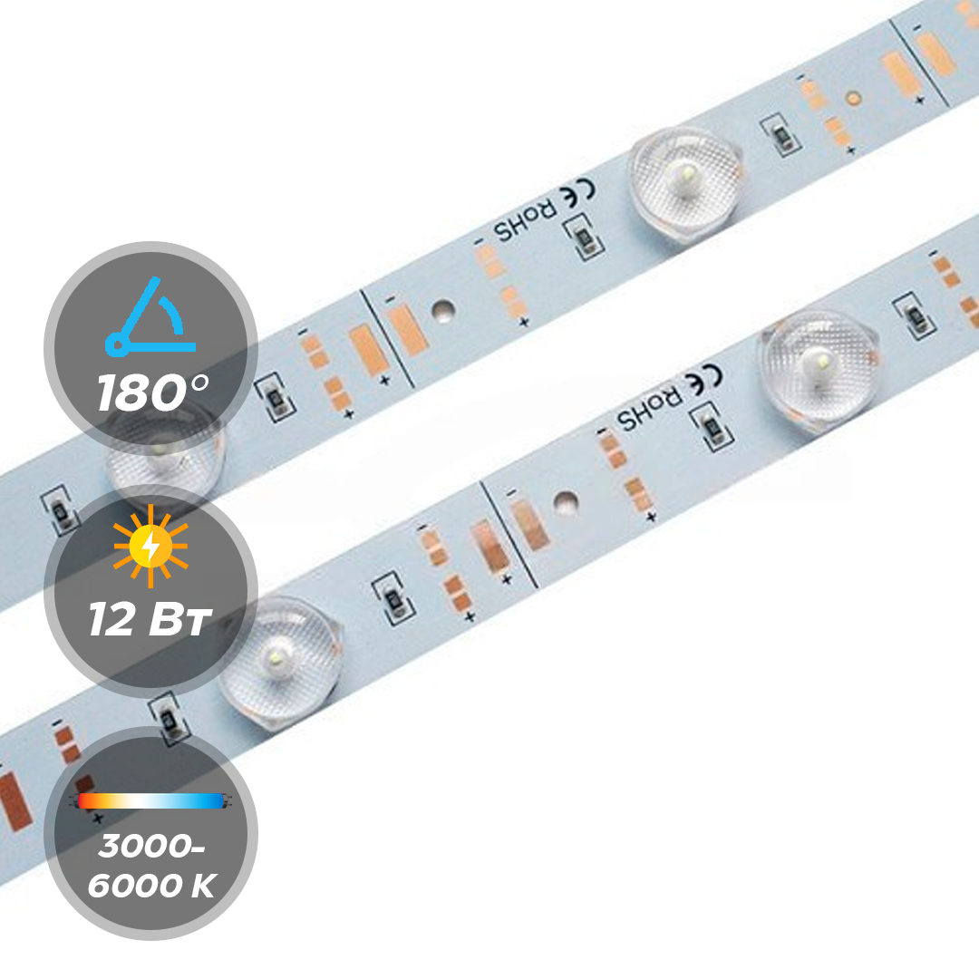 Светодиодная линейка LumFer 3030 12 Led 12W