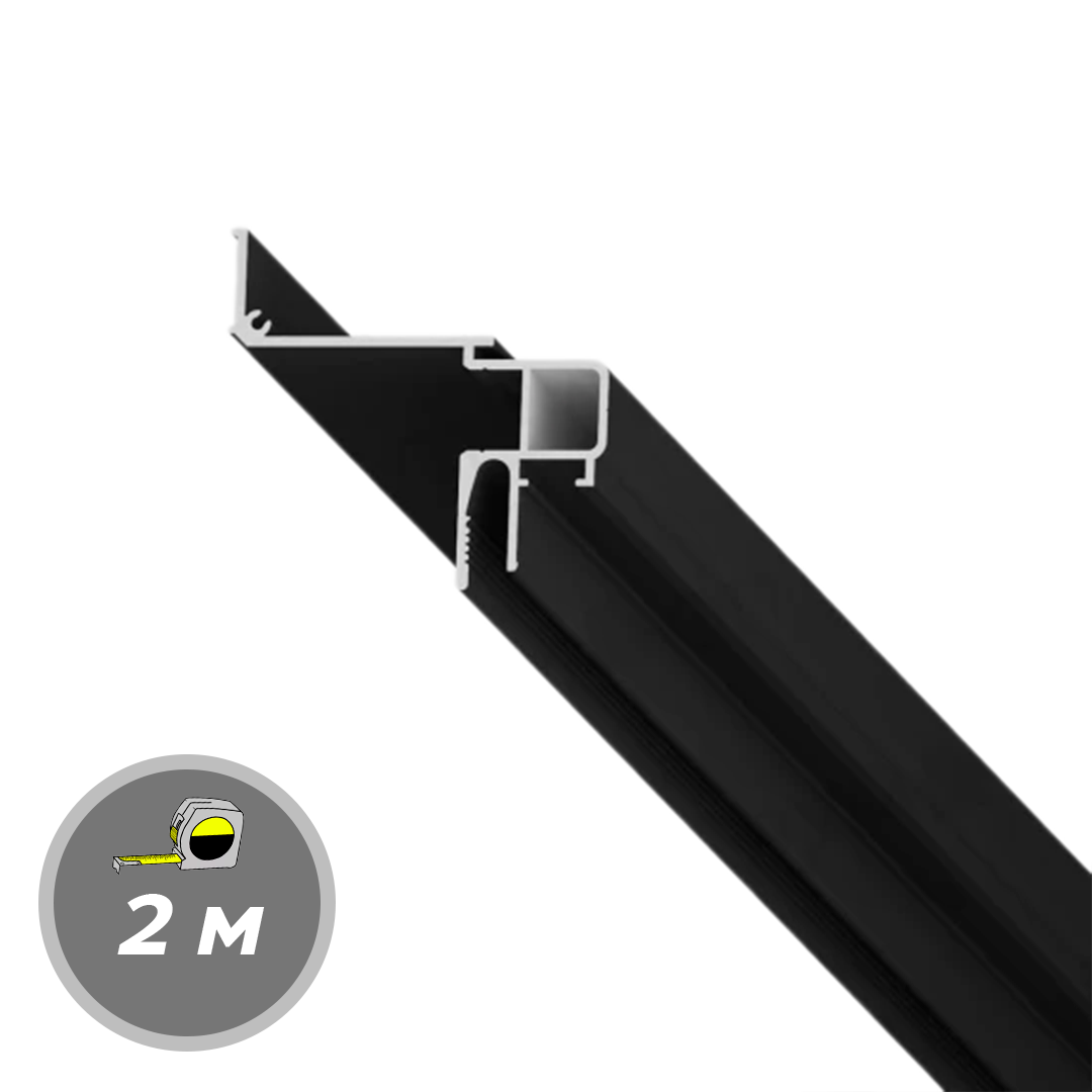 Профиль LumFer Clamp Radium mini Чёрный
