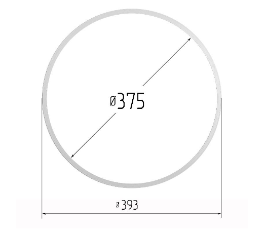 Протекторное кольцо 375мм