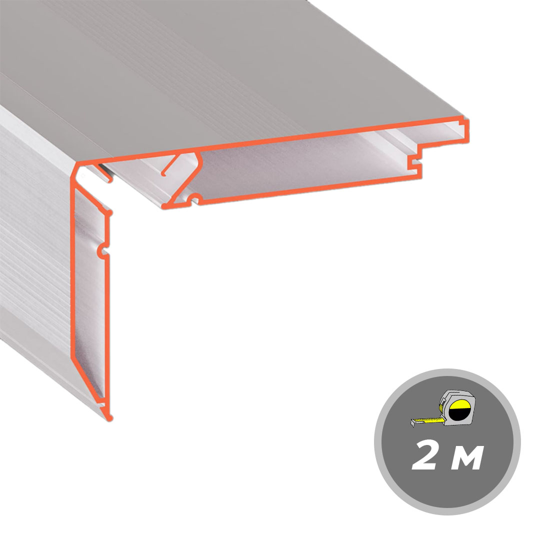 Профиль Flexy STANDART01 60 LED Неокрашенный ПФ 11263