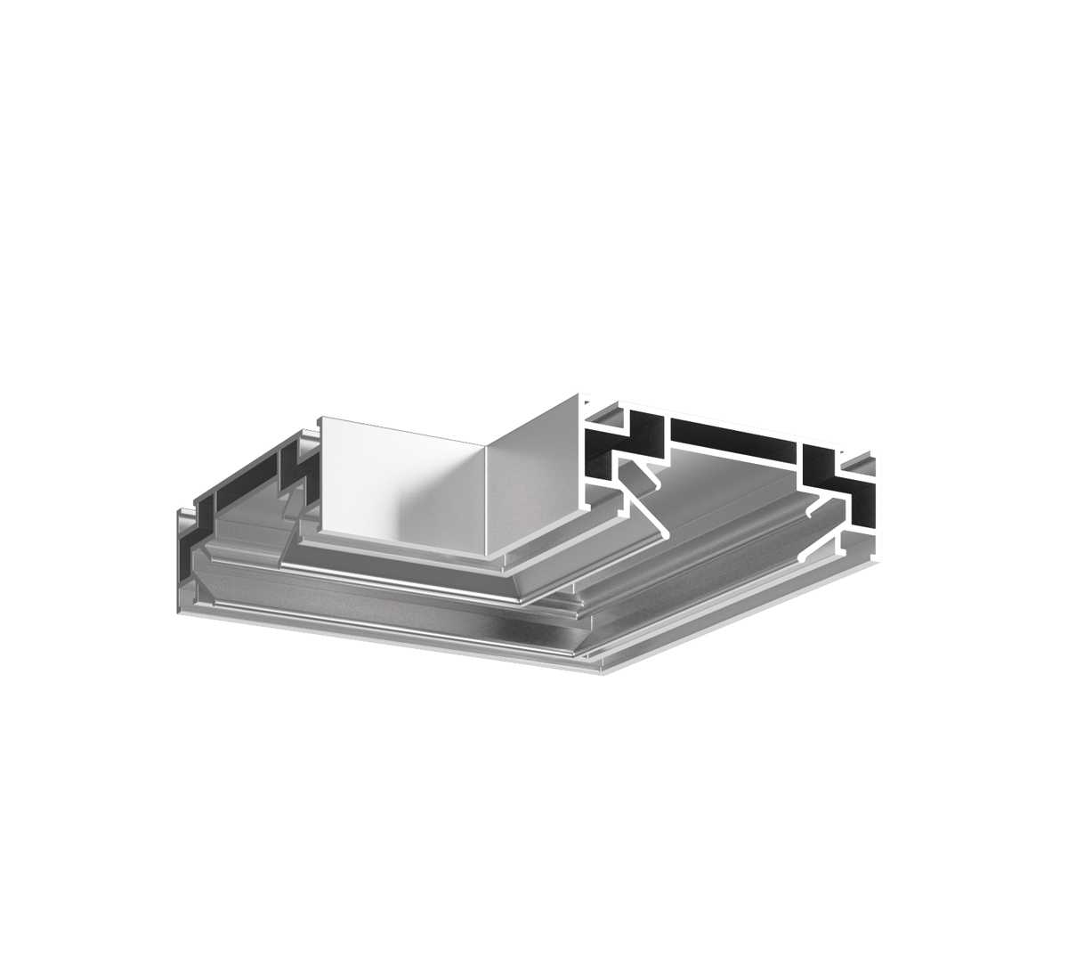 Угол профиля для натяжного потолка Denkirs TR3031-AL