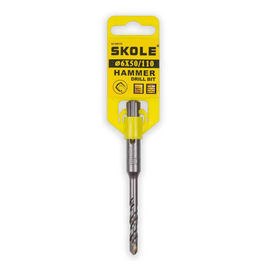 Сверло 6х50х110 Skole SDS+ 1 шт