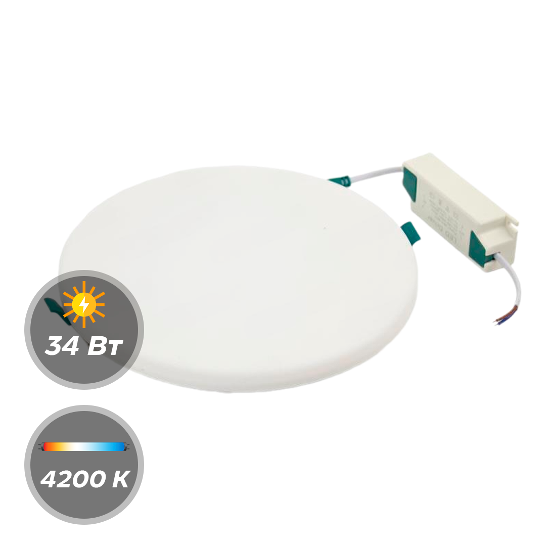 Панель LED SKY 36W 4200К круглая