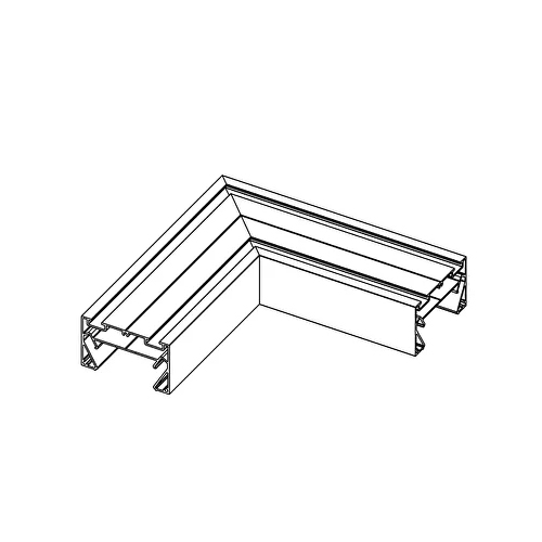 Угол 90° Flexy TREK 01 ПФ 0044/8049 Черный