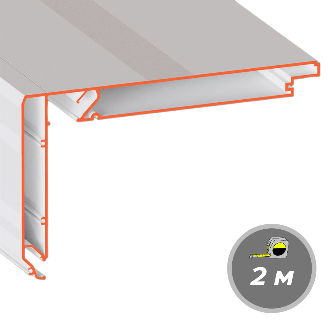 Профиль Flexy STANDART02 80 LED Белый ПФ 11313