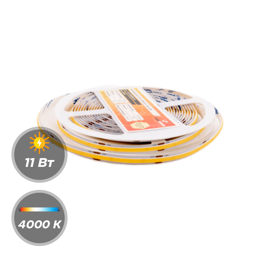 Светодиодная лента LEDS POWER COB 480/м 11Вт/м 5м