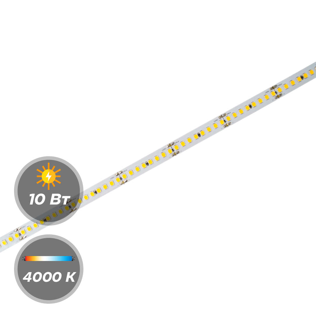 Светодиодная лента LEDS POWER 24В 10,0W 120 диода/м 4000К 5м