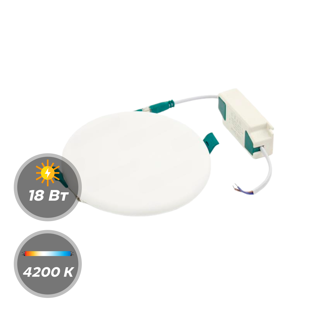 Панель LED SKY 18W 4200К круглая