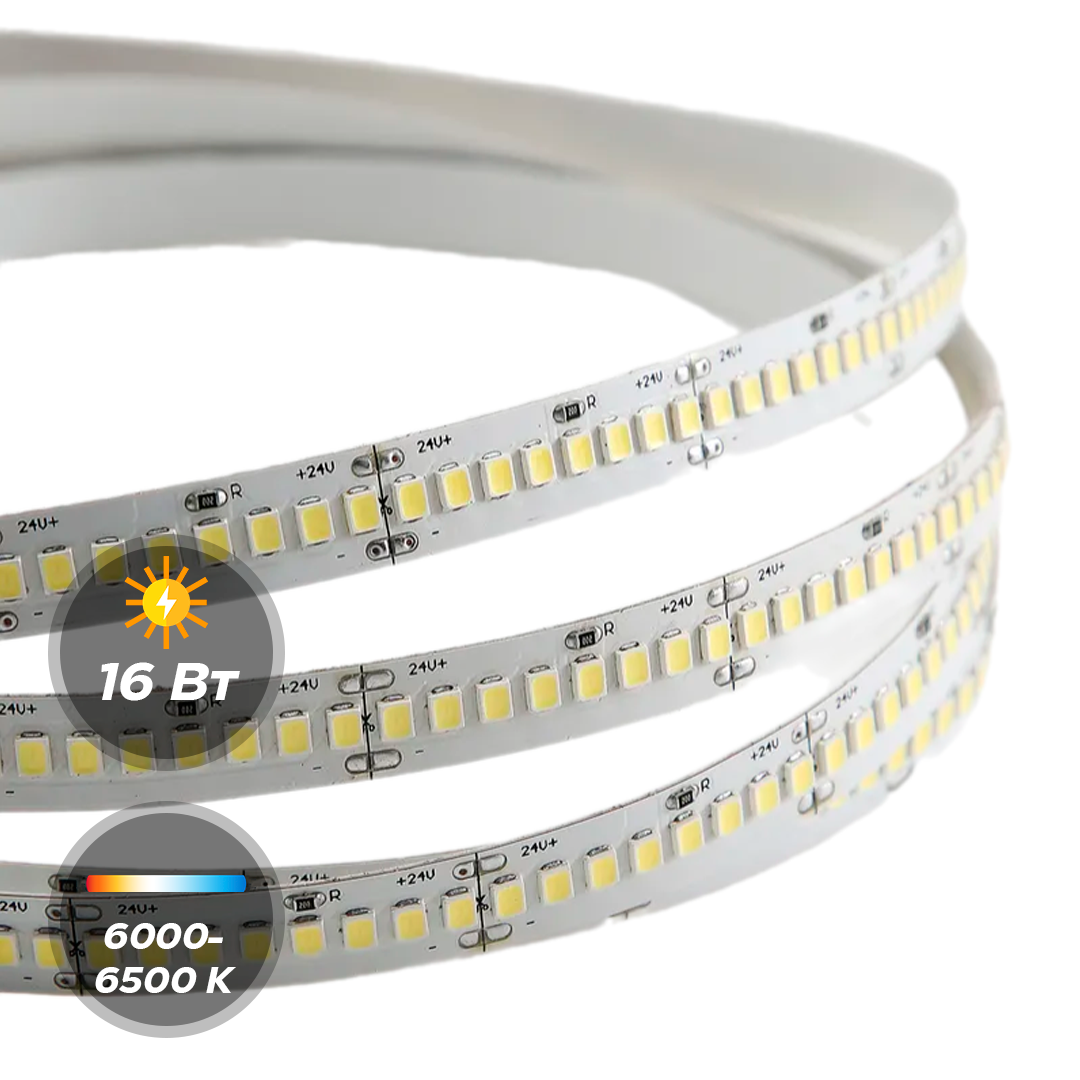 Светодиодная лента 24 В LedsPower 16.0 Вт 176led IP20 COB (6000-6500K) 5м