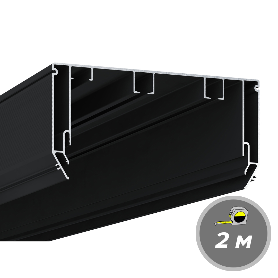 Профиль Alform Alteza Gardina P 70 Черный