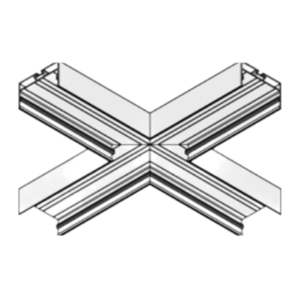 Крестовина 90° Flexy SVET 50 Неокрашенная ПФ 2682