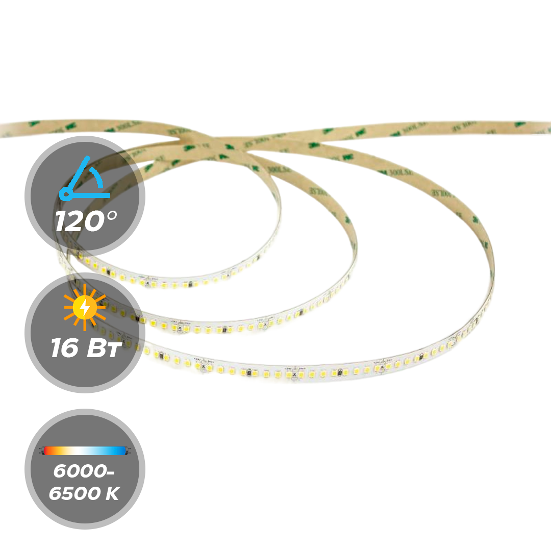 Светодиодная лента LEDS POWER 24В 16,0W 176 диодов/м серия LUX160 5м