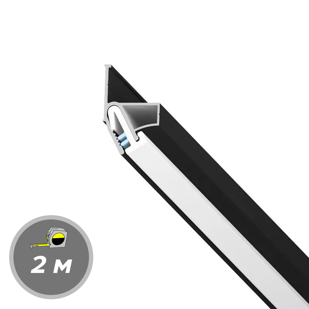 Профиль LumFer Clamp Umbra Box Черный