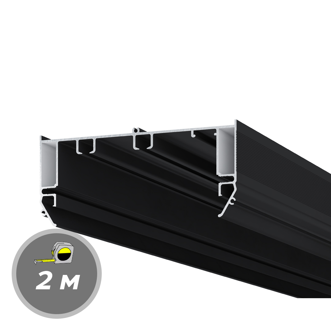 Профиль Alform Alteza Gardina P-50 Чёрный