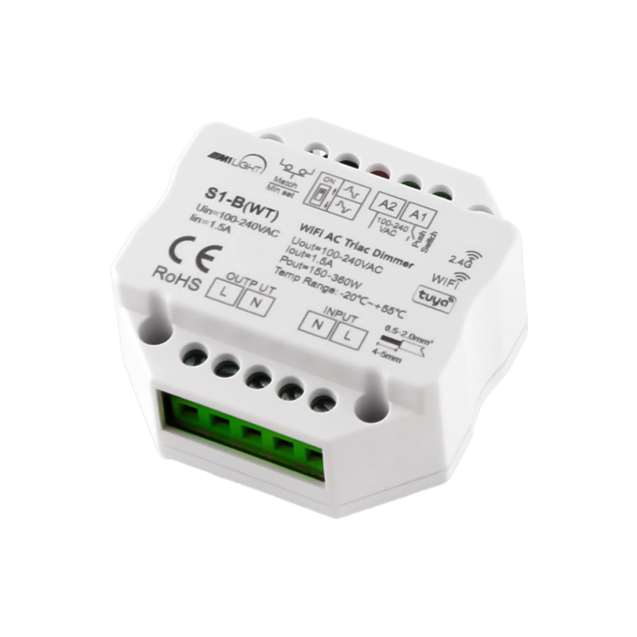 Контроллер 100-240 В М1Light WiFi и RF Smart SS-B (WT)