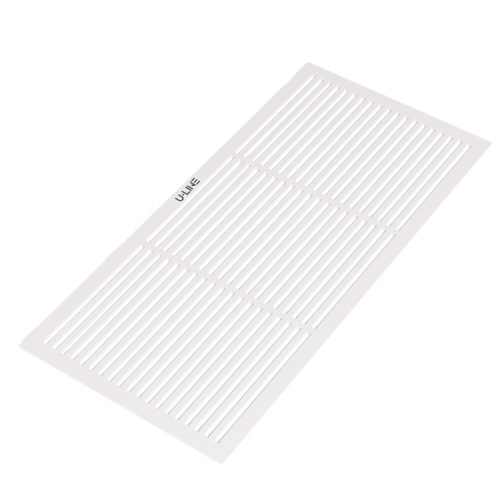 Решётка U-Line Straight White 85х225 мм (внутренний 65×205 мм) магнитная вентиляционная
