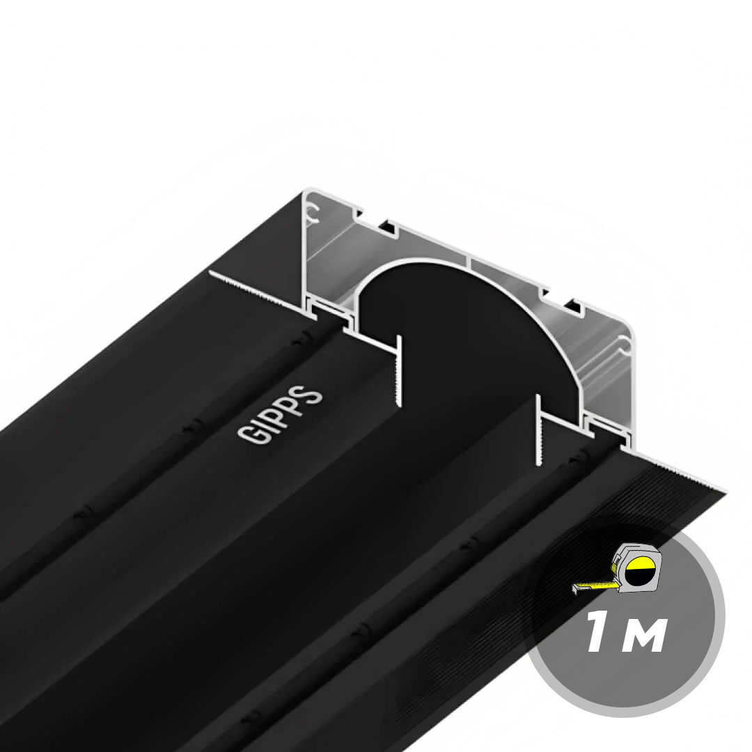 Профиль KRAAB GIPPS 35 Черный