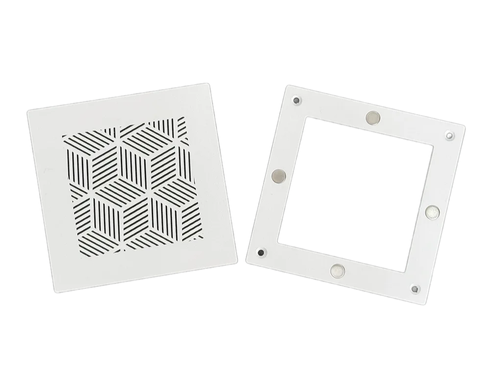 Решетка 100x100 mm магнитная вентиляционная