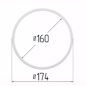 Протекторное кольцо D 174 d 160 1 шт