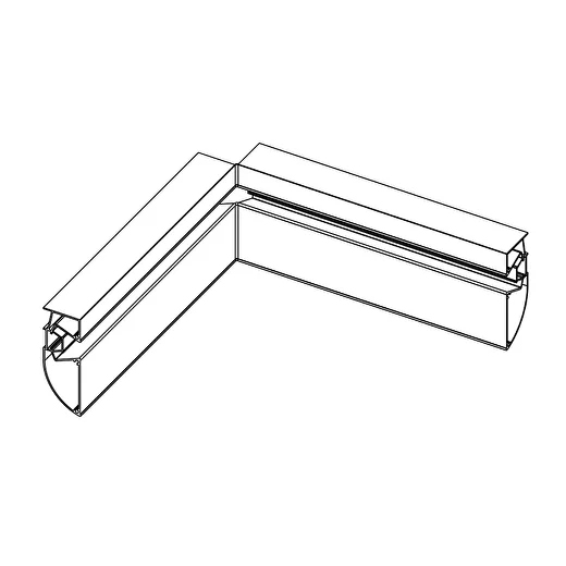 Закругление внутреннее R=190мм Flexy LED 03 ПФ 5594