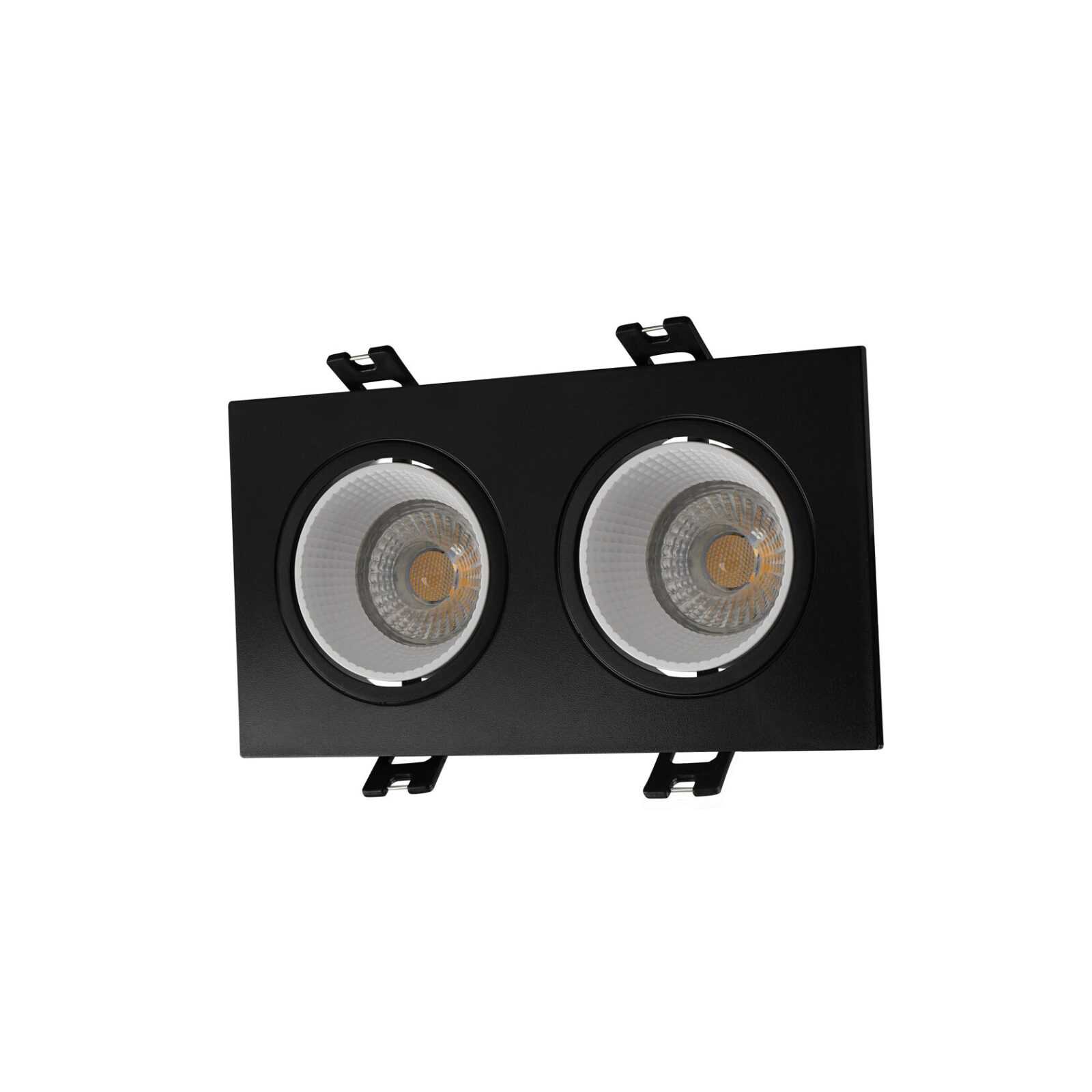 Светильник Denkirs DK3072-BK+WH точечный встраиваемый