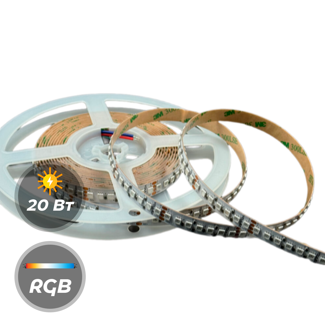 Светодиодная лента 24 В YouLED RGB 20w 160d 5м