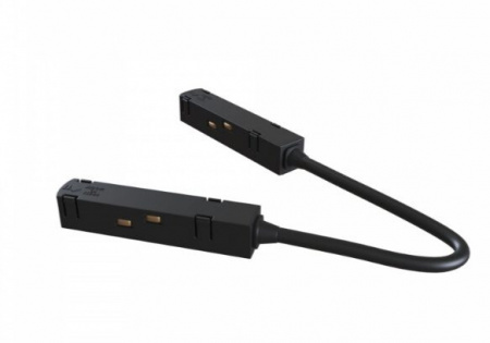 Коннектор 2TRA MAGNETIC 48В​ гибкий для подключения MegaLight S15 Black