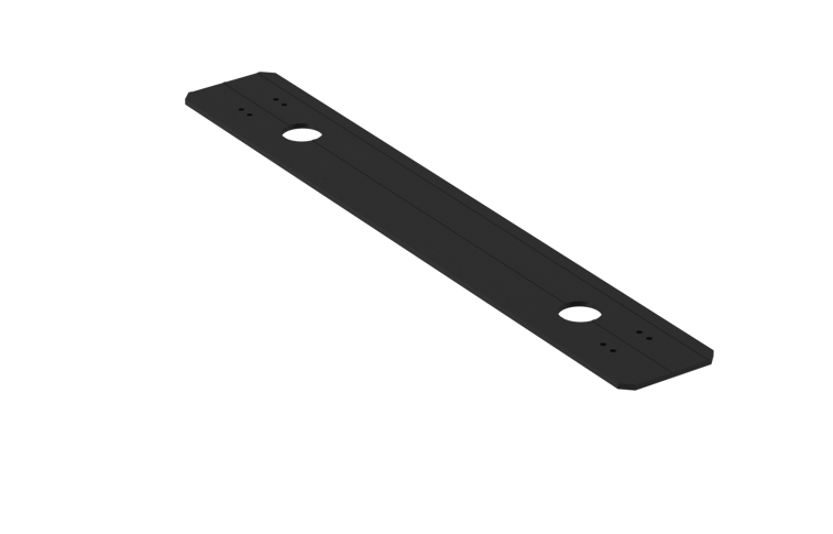 Прямой соединитель MAGNETIC 48В трек системы MegaLight S15 Black